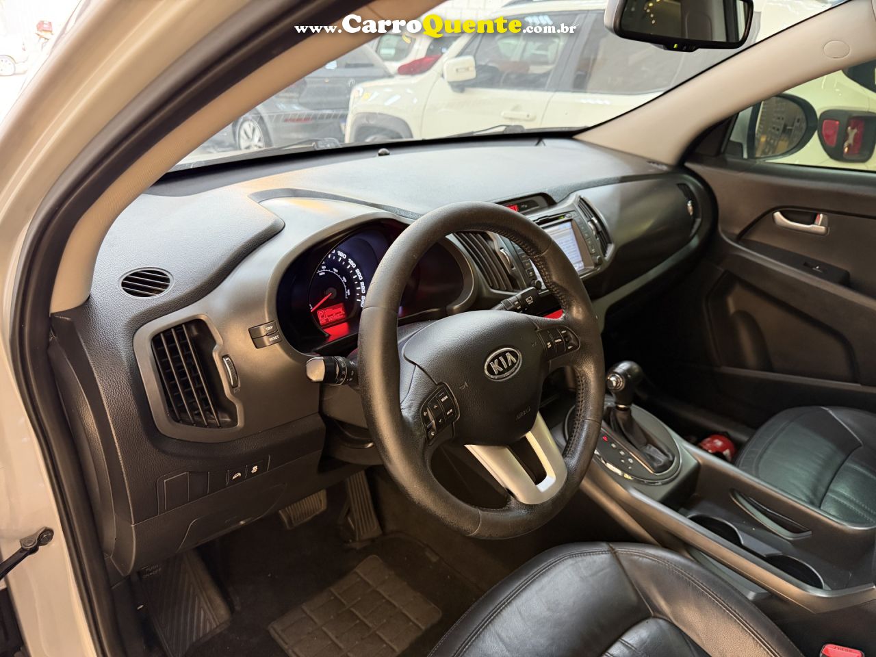 KIA   SPORTAGE EX 2.0 16V 2.0 16V FLEX AUT.   PRATA 2012 2.0 FLEX - Loja