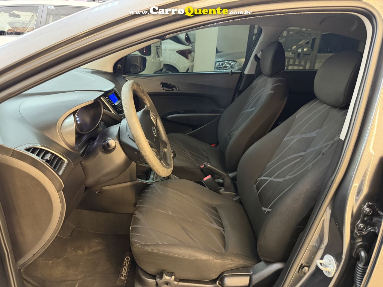 HYUNDAI   HB20 COMF.C.PLUSC.STYLE 1.0 FLEX 12V   CINZA 2013 1.0 FLEX - Loja