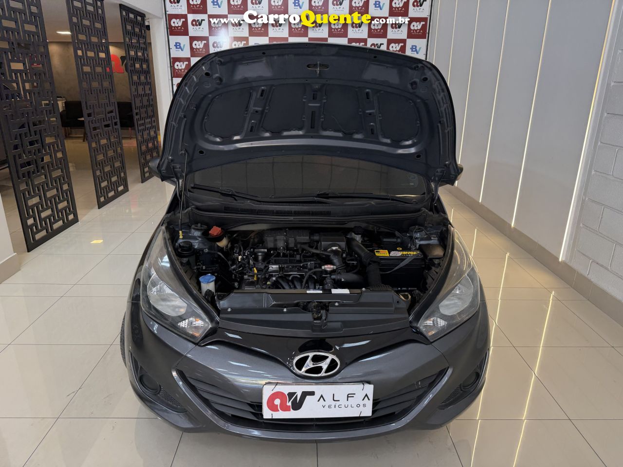 HYUNDAI   HB20 COMF.C.PLUSC.STYLE 1.0 FLEX 12V   CINZA 2013 1.0 FLEX - Loja