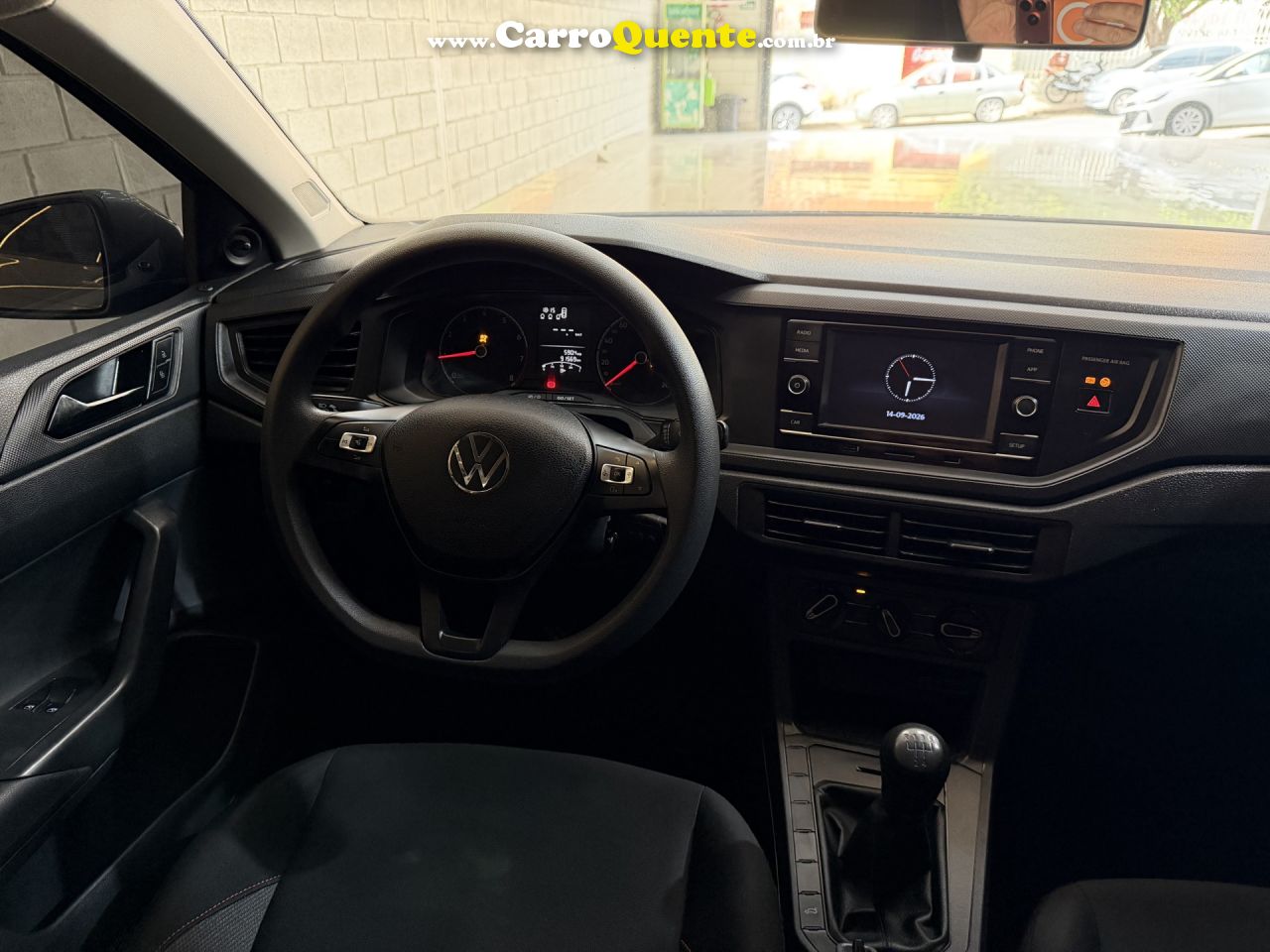 VOLKSWAGEN   POLO 1.0 FLEX 12V 5P   CINZA 2023 1.0 FLEX - Loja