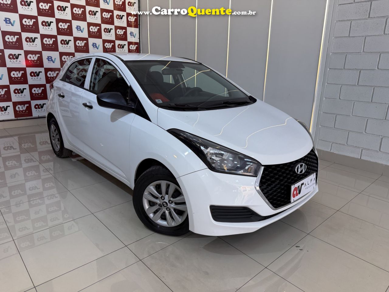 HYUNDAI   HB20 UNIQUE 1.0 FLEX 12V MEC.   BRANCO 2019 1.0 FLEX - Loja