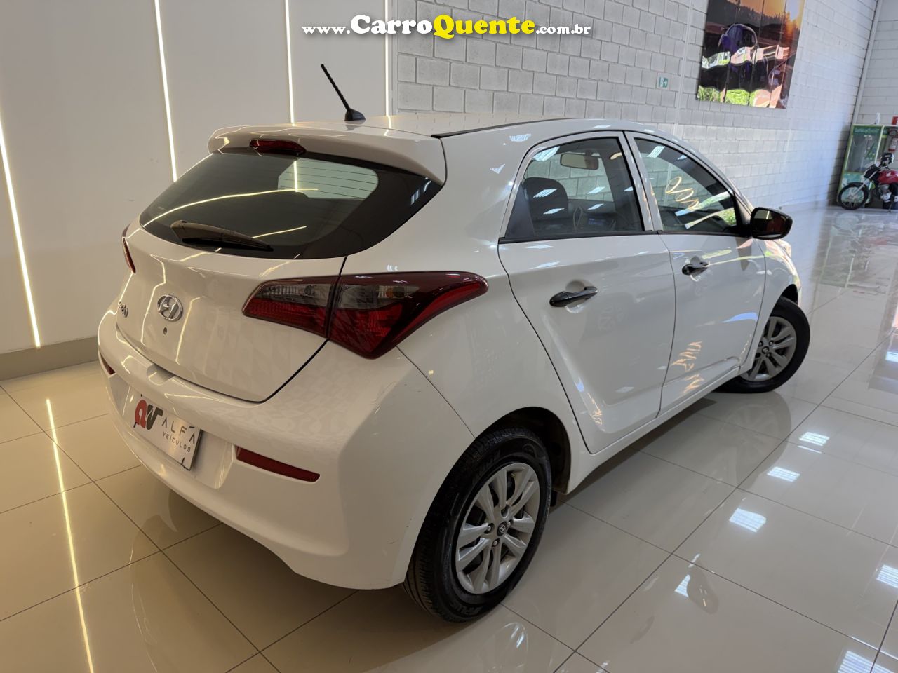 HYUNDAI   HB20 UNIQUE 1.0 FLEX 12V MEC.   BRANCO 2019 1.0 FLEX - Loja