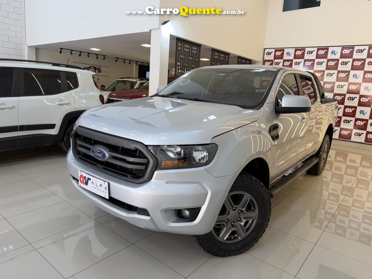 FORD   RANGER XLS 2.2 4X4 CD DIESEL AUT.   PRATA 2022 2.2 DIESEL - Loja