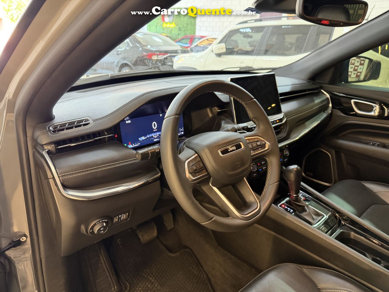 JEEP   COMPASS S T270 1.3 TB 4X2 FLEX AUT.   CINZA 2022 1.3 FLEX - Loja