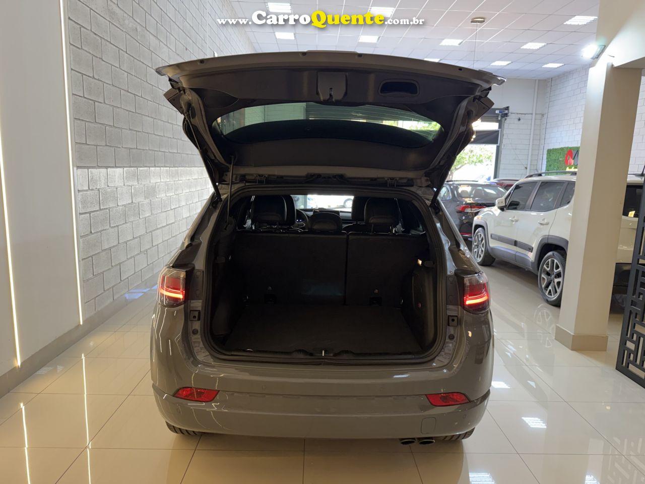 JEEP   COMPASS S T270 1.3 TB 4X2 FLEX AUT.   CINZA 2022 1.3 FLEX - Loja