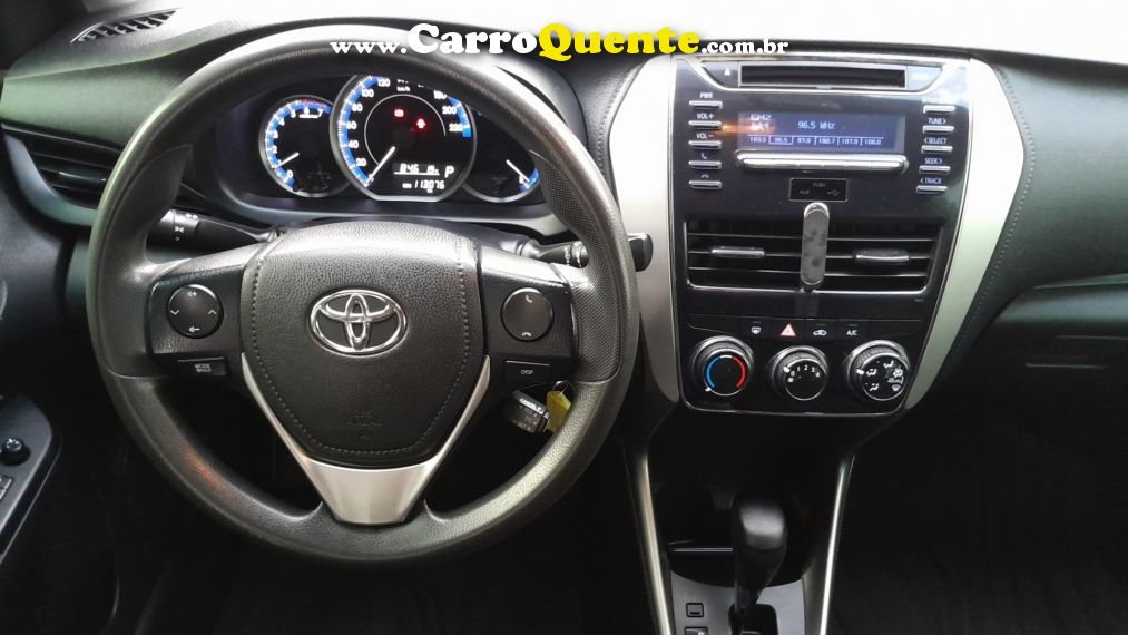 Toyota YARIS 1.5 16V FLEX SEDAN XL MULTIDRIVE - Loja