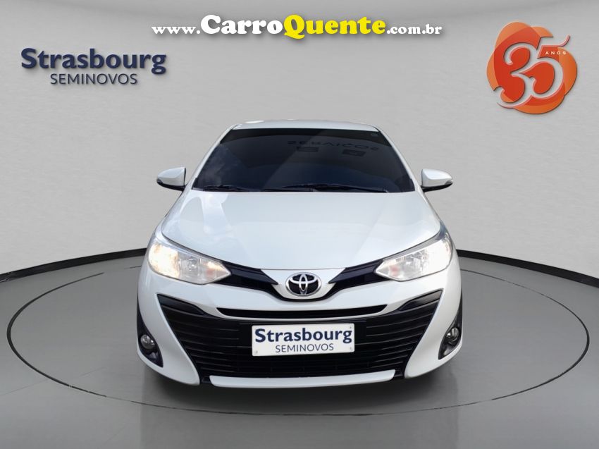 Toyota YARIS 1.5 16V FLEX SEDAN XL MULTIDRIVE - Loja