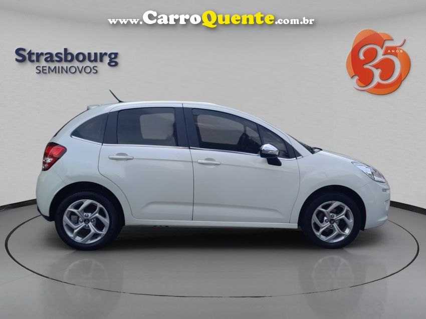 Citroen C3 1.6 EXCLUSIVE 16V FLEX 4P AUTOMÁTICO - Loja
