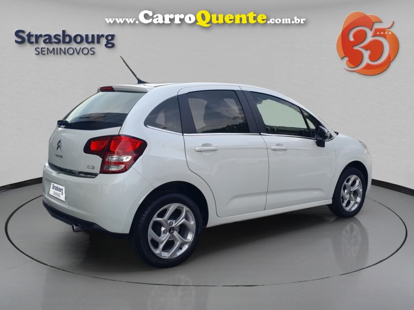 Citroen C3 1.6 EXCLUSIVE 16V FLEX 4P AUTOMÁTICO - Loja