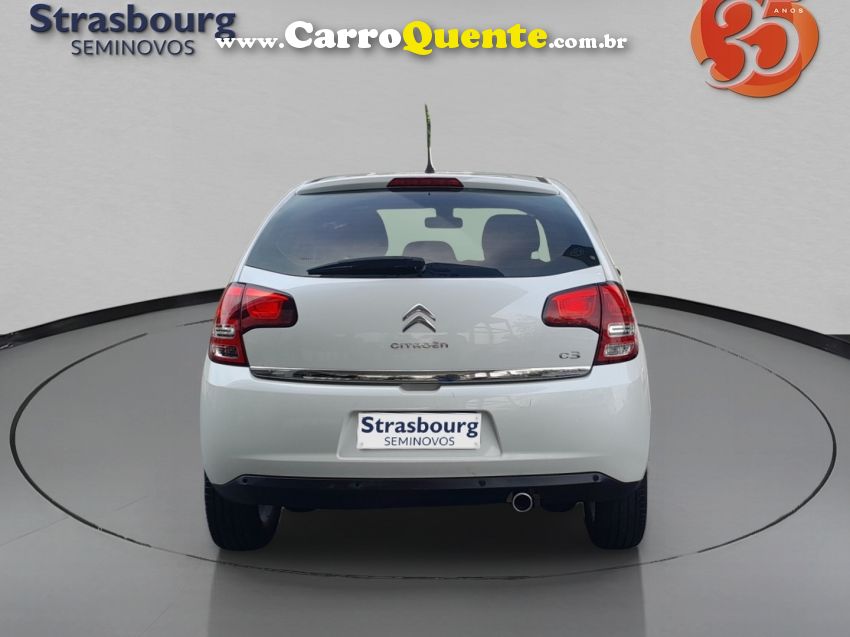 Citroen C3 1.6 EXCLUSIVE 16V FLEX 4P AUTOMÁTICO - Loja