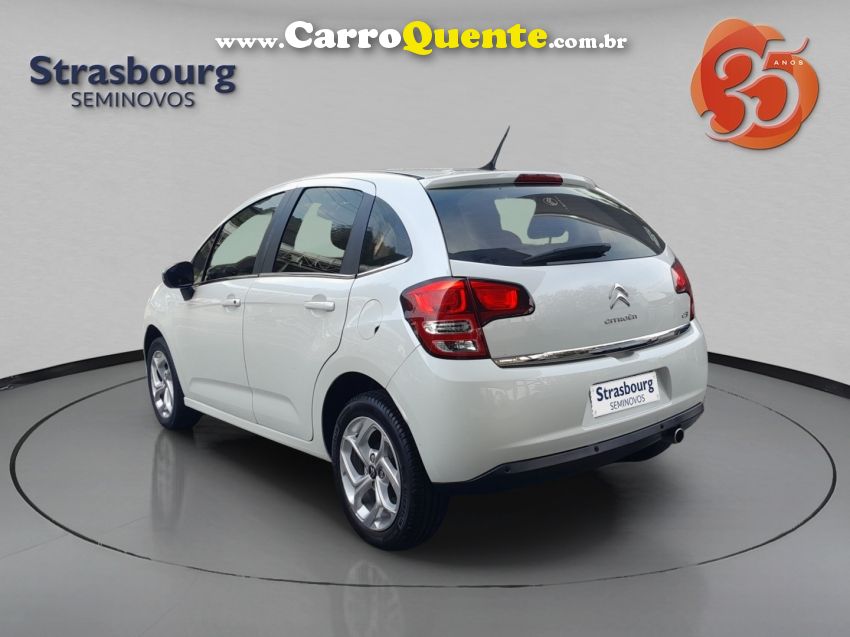 Citroen C3 1.6 EXCLUSIVE 16V FLEX 4P AUTOMÁTICO - Loja