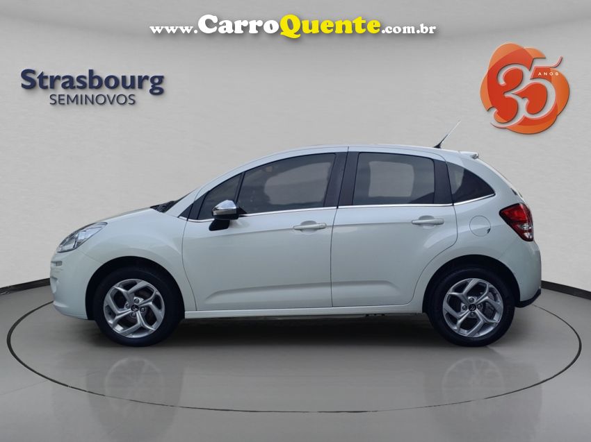 Citroen C3 1.6 EXCLUSIVE 16V FLEX 4P AUTOMÁTICO - Loja