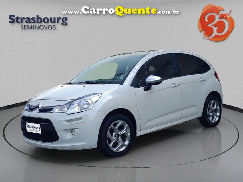 Citroen C3 1.6 EXCLUSIVE 16V FLEX 4P AUTOMÁTICO - Loja