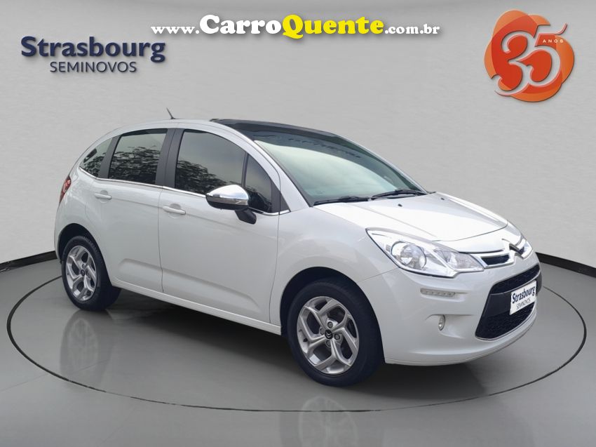 Citroen C3 1.6 EXCLUSIVE 16V FLEX 4P AUTOMÁTICO - Loja
