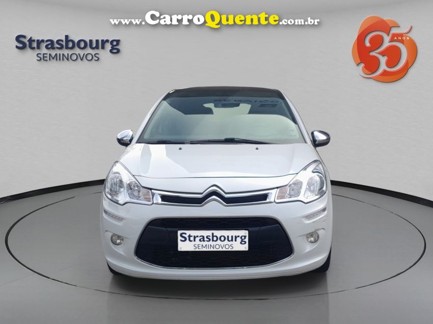 Citroen C3 1.6 EXCLUSIVE 16V FLEX 4P AUTOMÁTICO - Loja