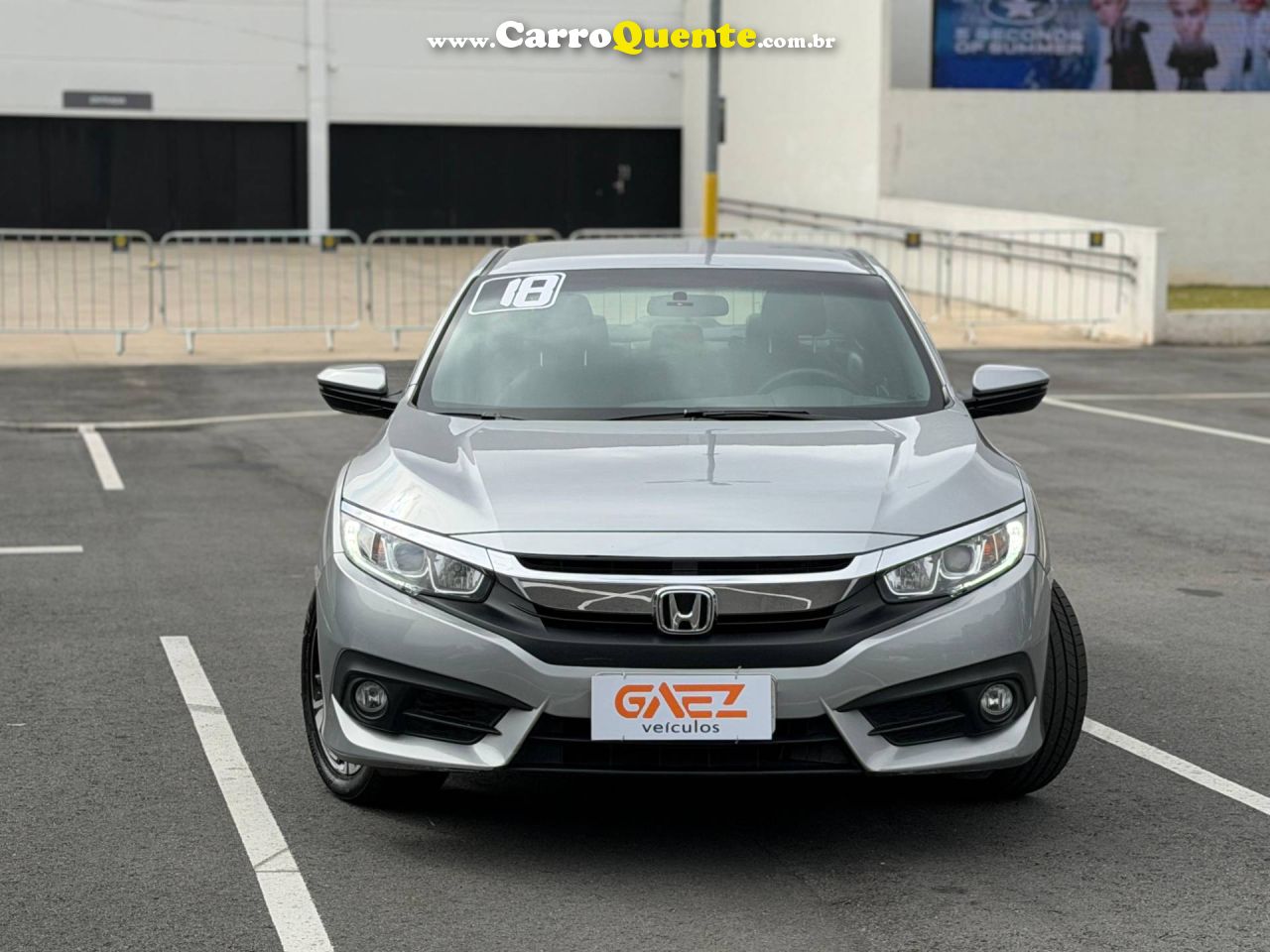 HONDA CIVIC 2.0 16V ONE EX 2018 - Loja