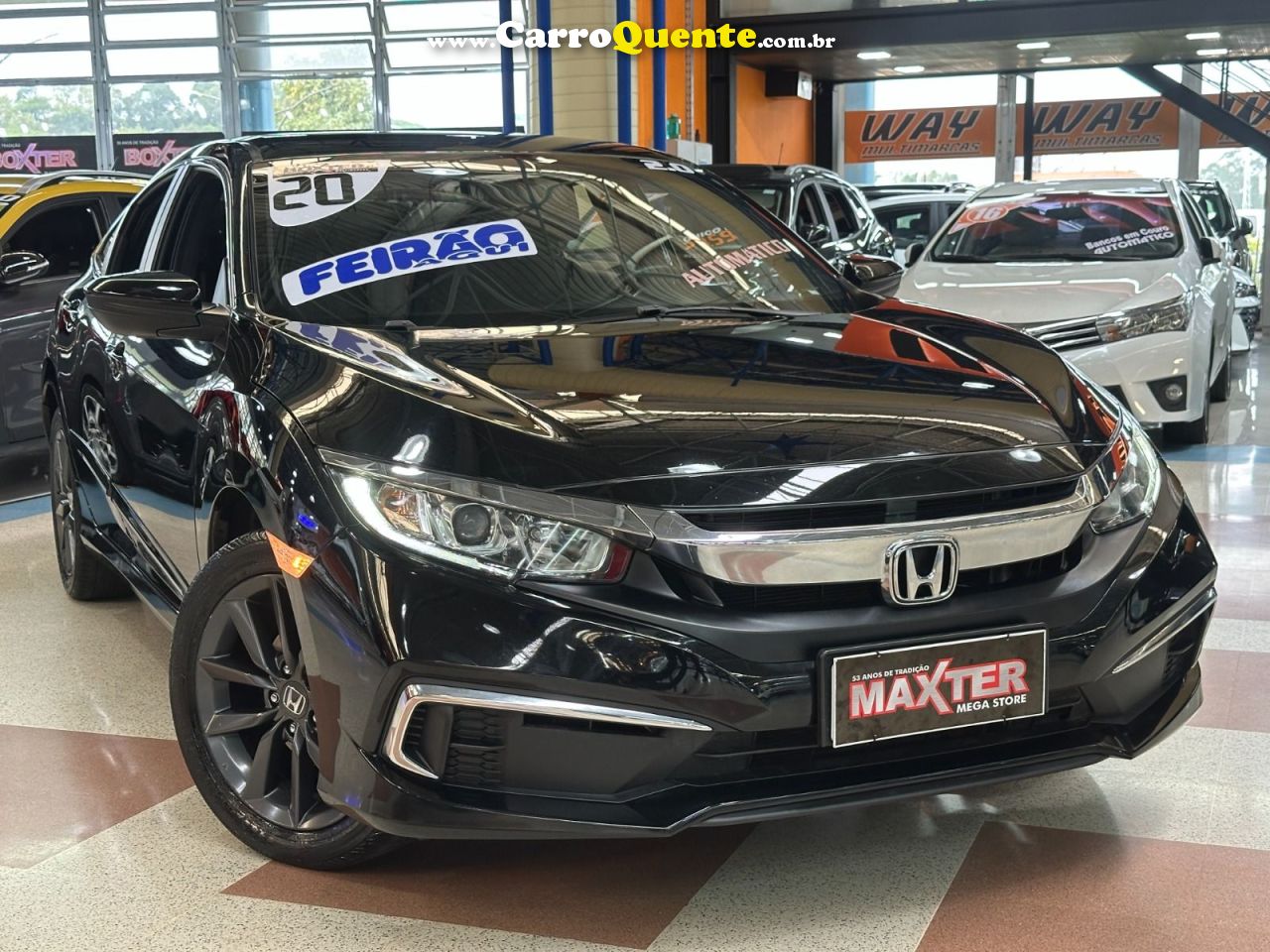HONDA CIVIC 2.0 16V ONE LX 2020 - Loja