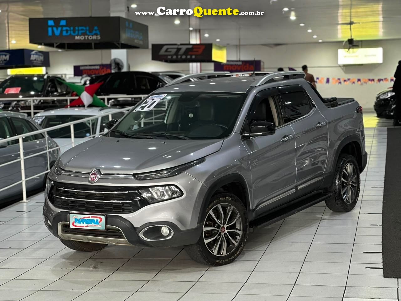 FIAT TORO 2.0 16V TURBO VOLCANO 4WD AT9 2020 - Loja