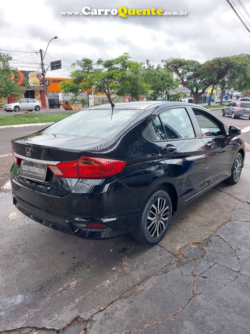 HONDA CITY 1.5 PERSONAL 16V 2018 - Loja