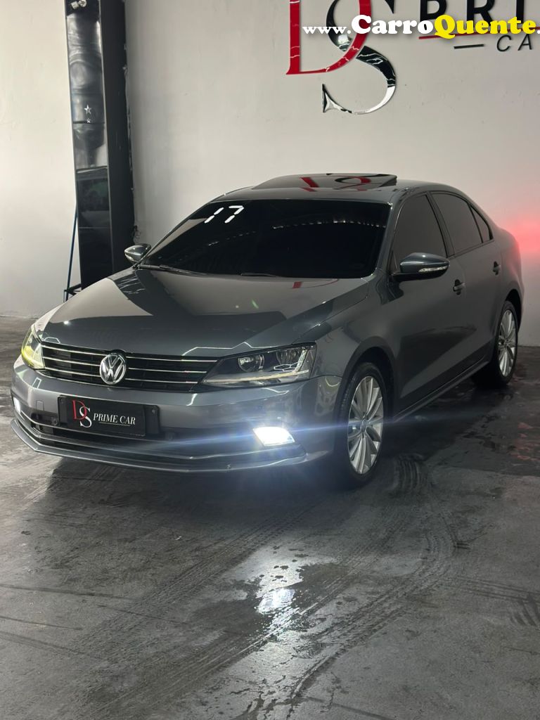 VOLKSWAGEN   JETTA COMFORTLINE 1.4 TSI 16V 4P AUT.   CINZA 2017 1.4 GASOLINA - Loja