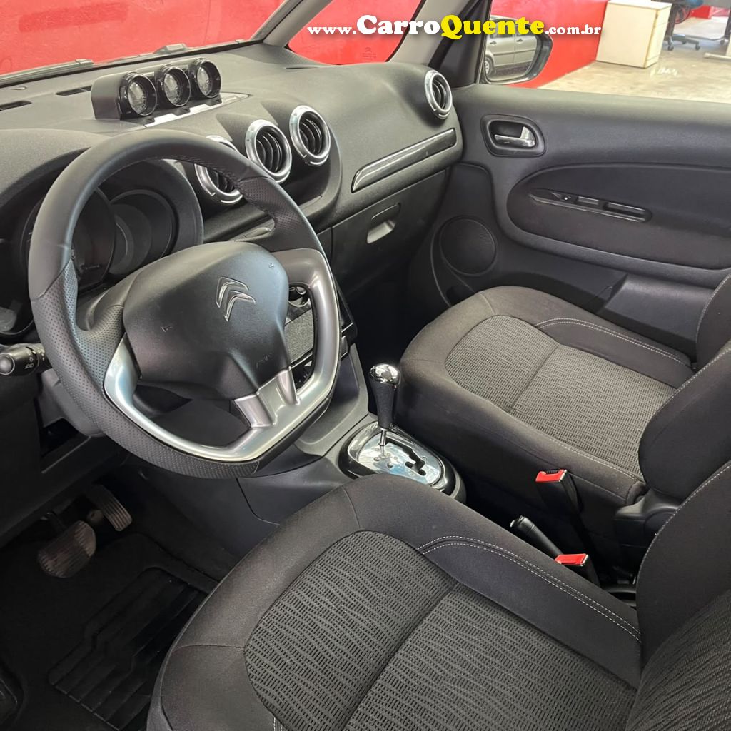 CITROËN   AIRCROSS GLX 1.6 FLEX 16V 5P AUT.   CINZA 2012 1.6 FLEX - Loja