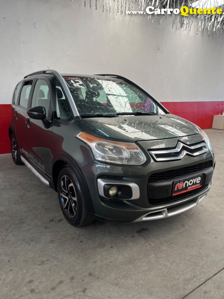 CITROËN   AIRCROSS GLX 1.6 FLEX 16V 5P AUT.   CINZA 2012 1.6 FLEX - Loja