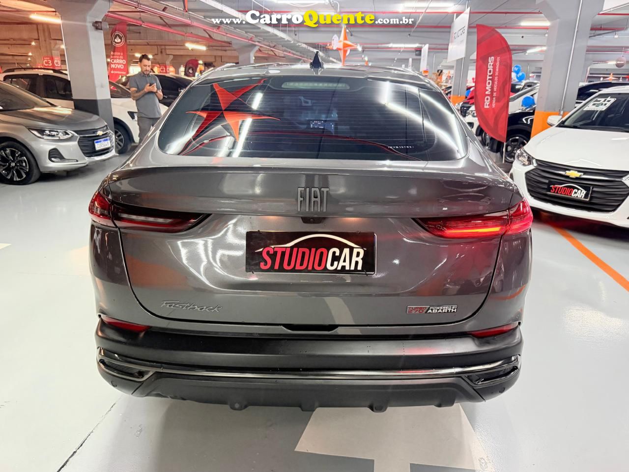 FIAT   FASTBACK LIMITED ED.1.3 270 T.FLEX AUT.   CINZA 2023 1.3 FLEX - Loja