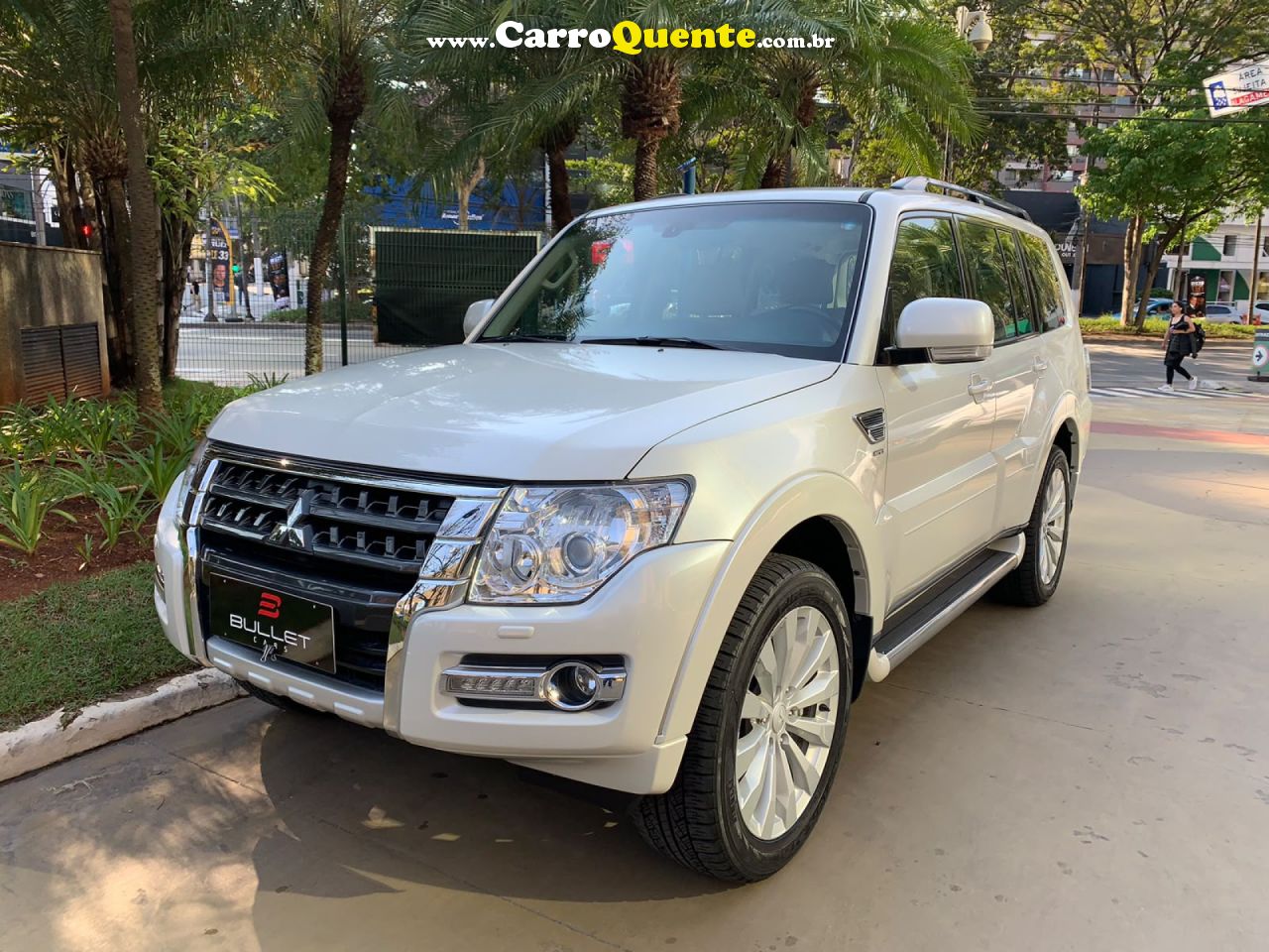 MITSUBISHI   3.5 HPE 4X4 7 LUGARES V6 24V FLEX 4P AUTOMÁTICO   BRANCO 2018 3.8 GASOLINA - Loja