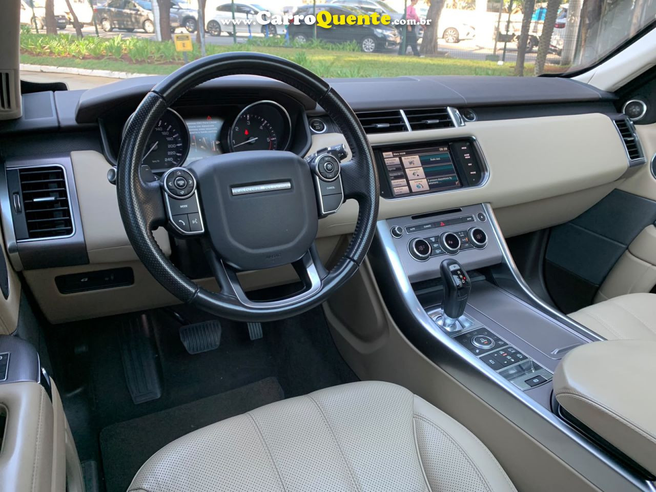 LAND ROVER   3.0 HSE 4X4 V6 24V TURBO DIESEL 4P AUTOMÁTICO   PRETO 2015 3.0 DIESEL - Loja