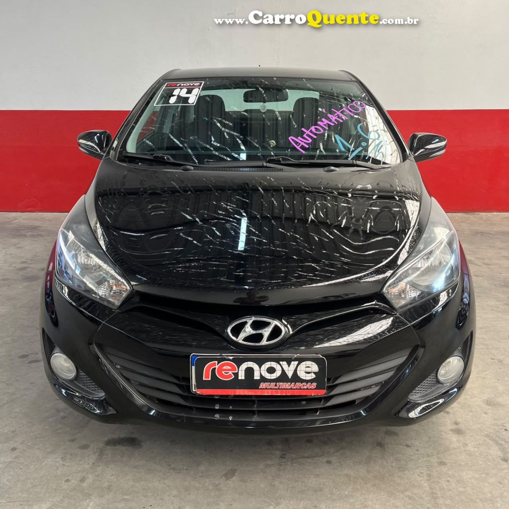 HYUNDAI   HB20S C.STYLEC.PLUS1.6 FLEX 16V AUT. 4P   PRETO 2014 1.6 FLEX - Loja