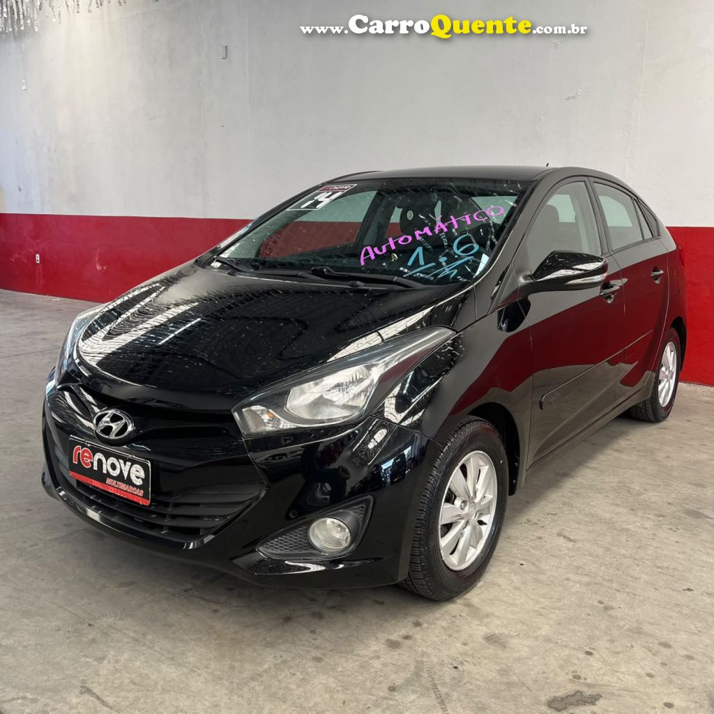 HYUNDAI   HB20S C.STYLEC.PLUS1.6 FLEX 16V AUT. 4P   PRETO 2014 1.6 FLEX - Loja