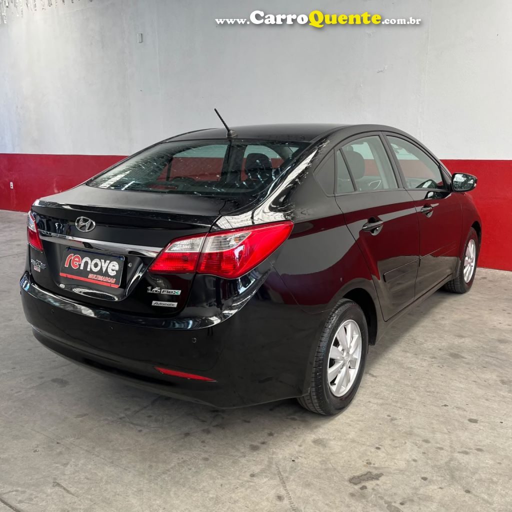 HYUNDAI   HB20S C.STYLEC.PLUS1.6 FLEX 16V AUT. 4P   PRETO 2014 1.6 FLEX - Loja
