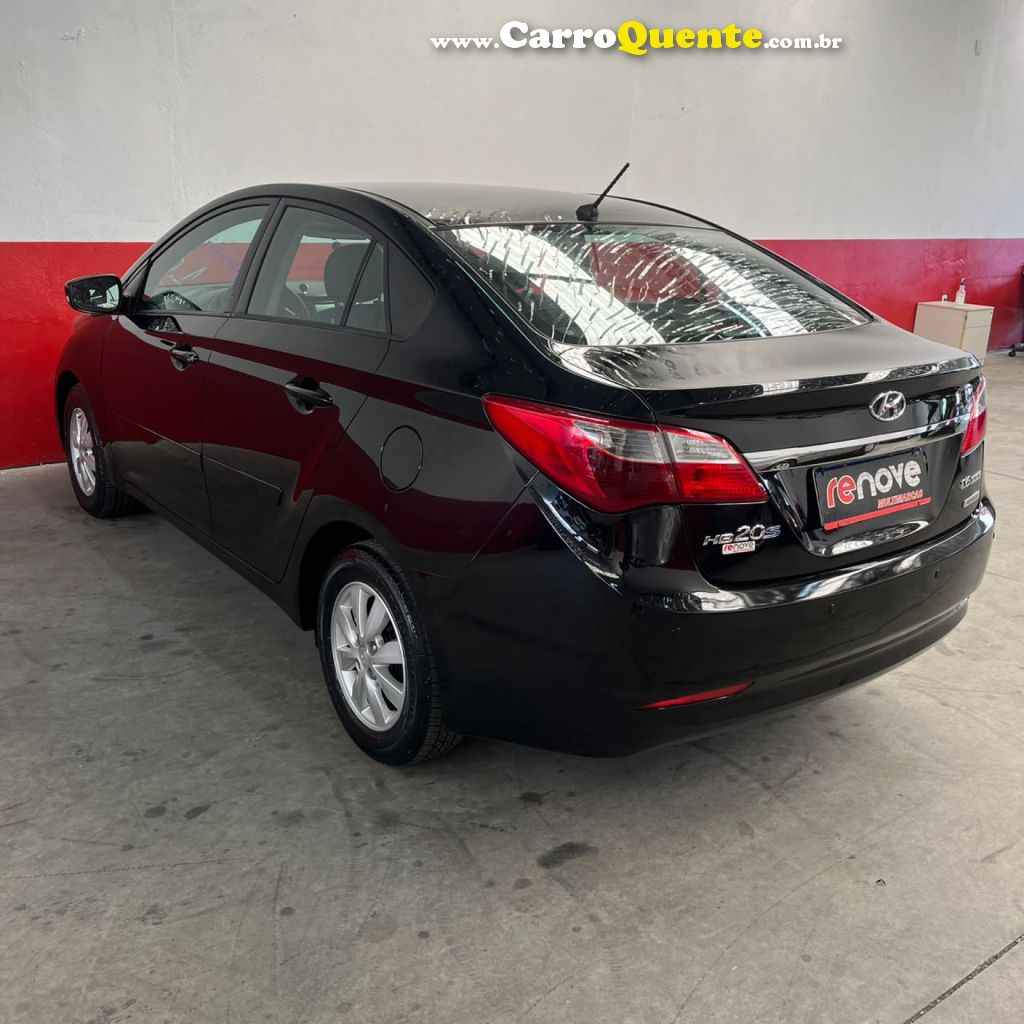 HYUNDAI   HB20S C.STYLEC.PLUS1.6 FLEX 16V AUT. 4P   PRETO 2014 1.6 FLEX - Loja