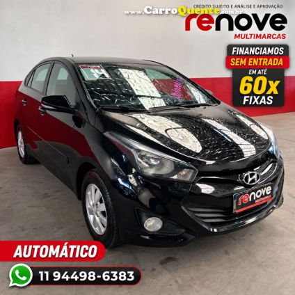 HYUNDAI   HB20S C.STYLEC.PLUS1.6 FLEX 16V AUT. 4P   PRETO 2014 1.6 FLEX
