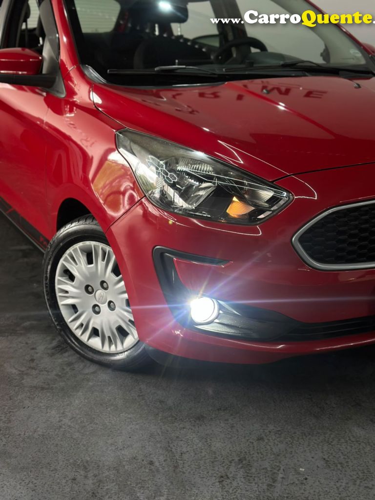 FORD   KA 1.0 SESE PLUS TIVCT FLEX 5P   VERMELHO 2019 1.0 FLEX - Loja