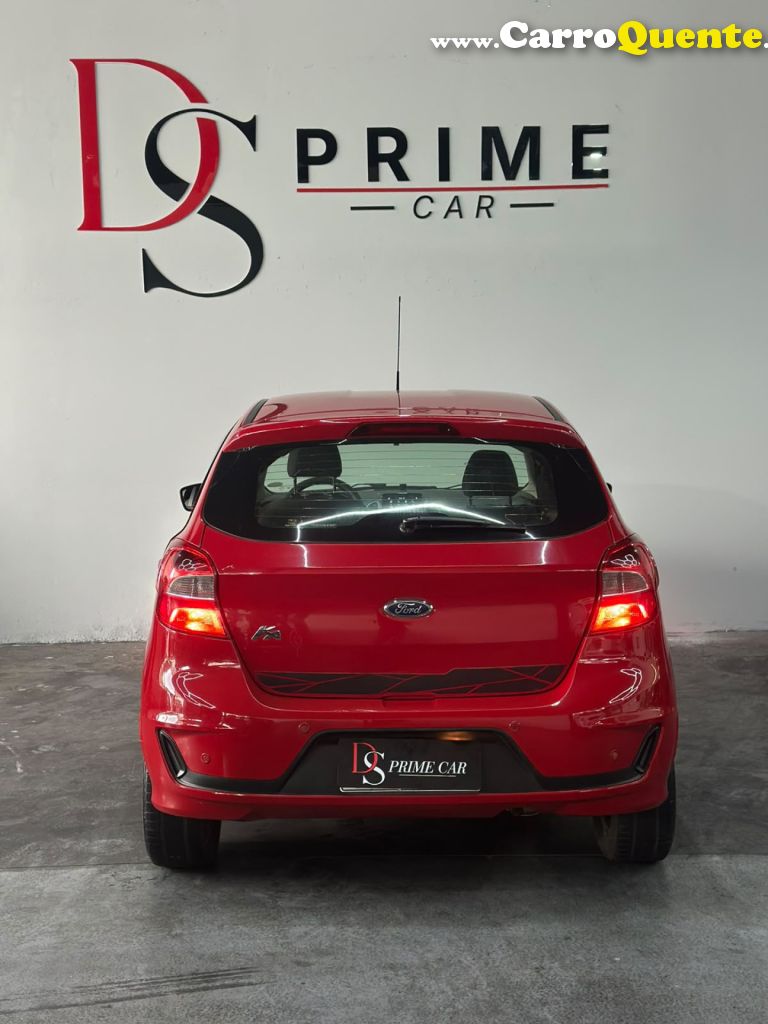 FORD   KA 1.0 SESE PLUS TIVCT FLEX 5P   VERMELHO 2019 1.0 FLEX - Loja