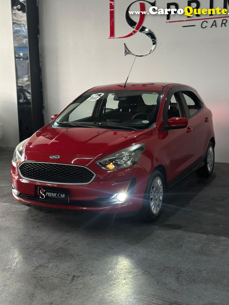 FORD   KA 1.0 SESE PLUS TIVCT FLEX 5P   VERMELHO 2019 1.0 FLEX - Loja