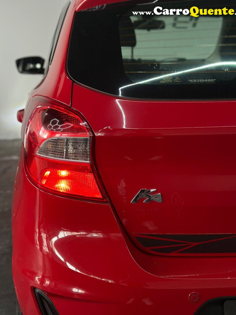 FORD   KA 1.0 SESE PLUS TIVCT FLEX 5P   VERMELHO 2019 1.0 FLEX - Loja