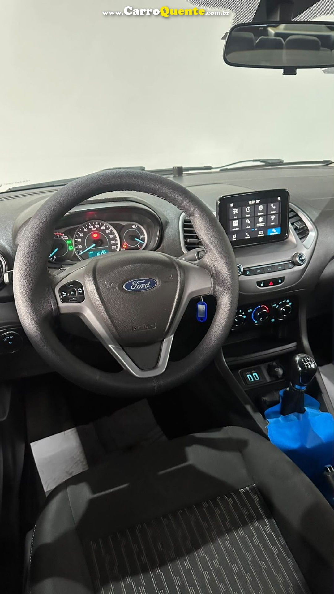 FORD   KA 1.0 SESE PLUS TIVCT FLEX 5P   VERMELHO 2019 1.0 FLEX - Loja