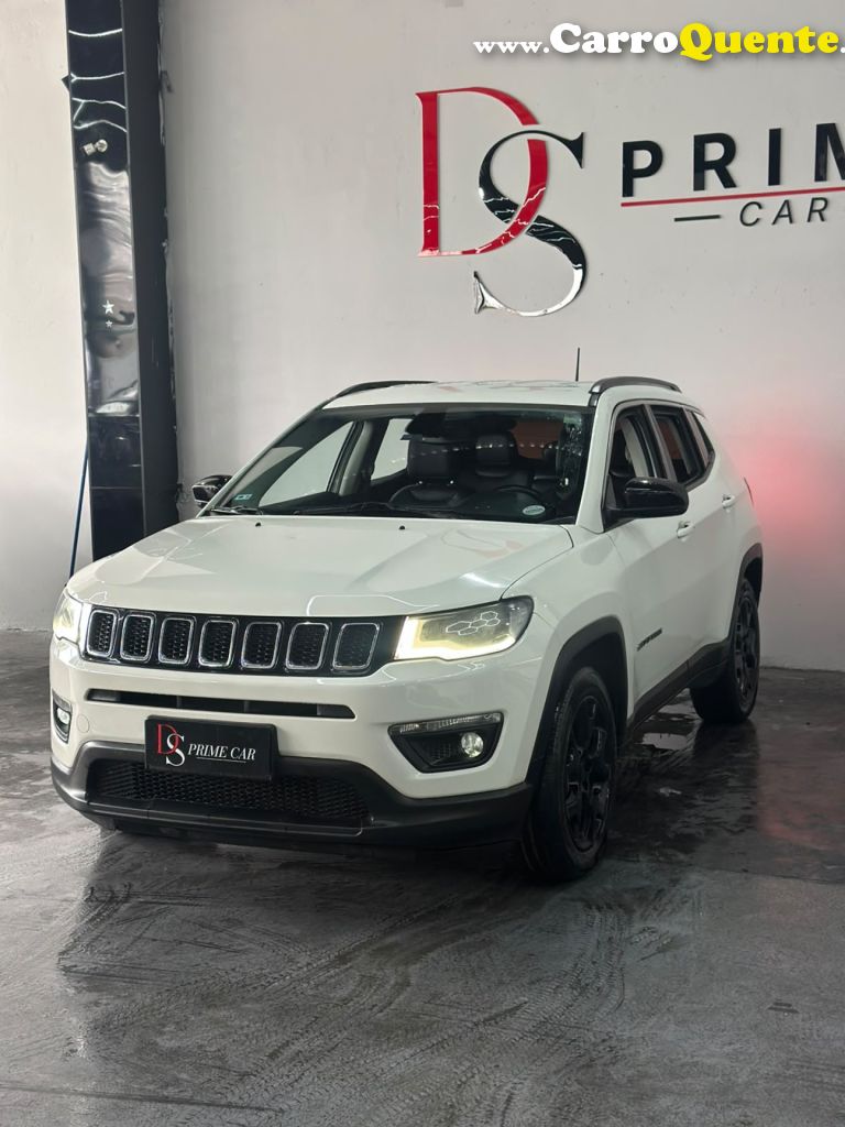 JEEP   COMPASS LONGITUDE 2.0 4X2 FLEX 16V AUT.   BRANCO 2020 2.0 FLEX - Loja
