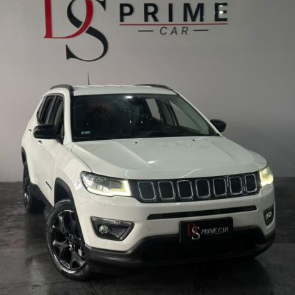 JEEP   COMPASS LONGITUDE 2.0 4X2 FLEX 16V AUT.   BRANCO 2020 2.0 FLEX