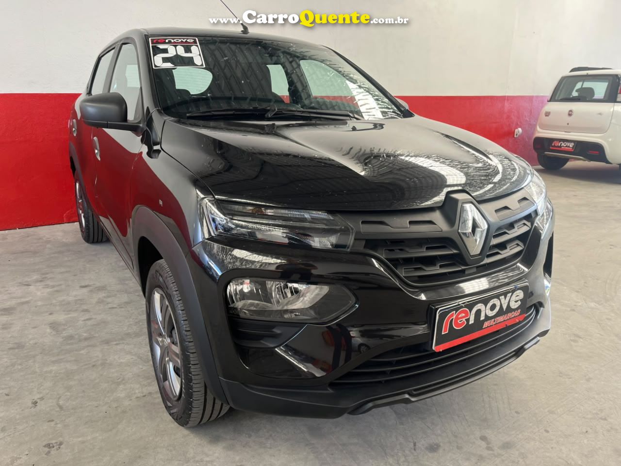 RENAULT   KWID ZEN 1.0 FLEX 12V 5P MEC.   PRETO 2024 1.0 FLEX - Loja