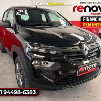 RENAULT   KWID ZEN 1.0 FLEX 12V 5P MEC.   PRETO 2024 1.0 FLEX