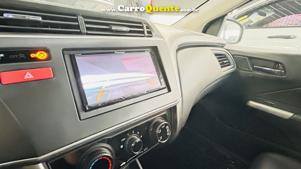 HONDA   CITY SEDAN LX 1.5 FLEX 16V 4P AUT.   PRATA 2016 1.5 FLEX - Loja