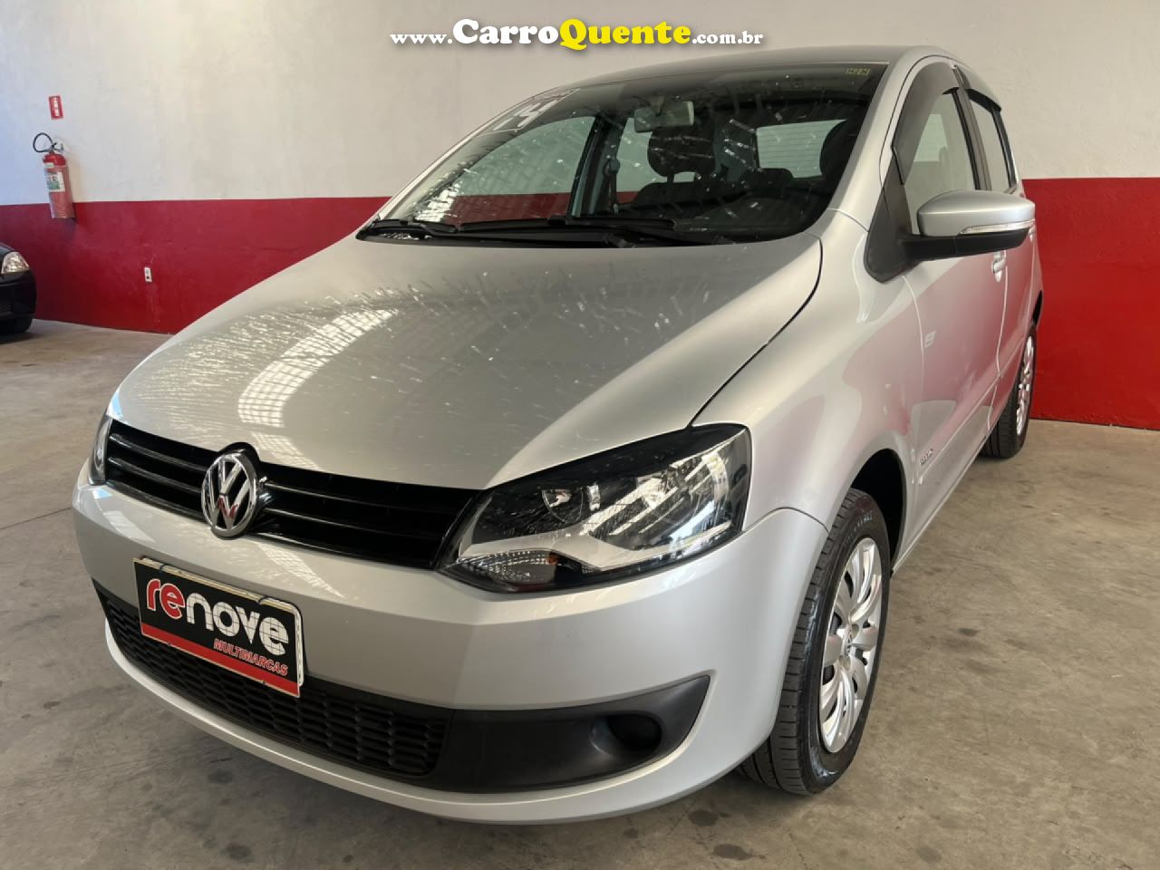 VOLKSWAGEN   FOX 1.6 MI TOTAL FLEX 8V 5P   PRATA 2014 1.6 FLEX - Loja
