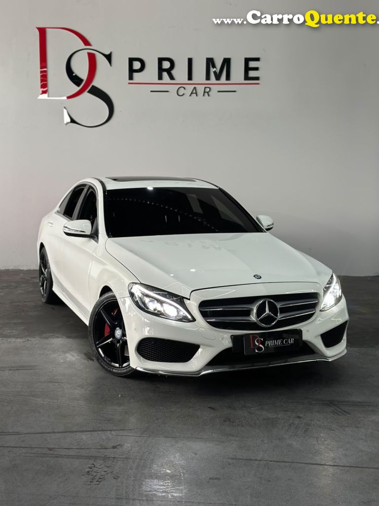 MERCEDES-BENZ   C-250 SPORT 2.0 16V 211CV AUT.   BRANCO 2016 2.0 GASOLINA - Loja
