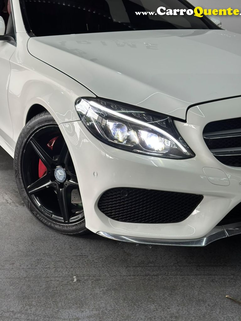 MERCEDES-BENZ   C-250 SPORT 2.0 16V 211CV AUT.   BRANCO 2016 2.0 GASOLINA - Loja