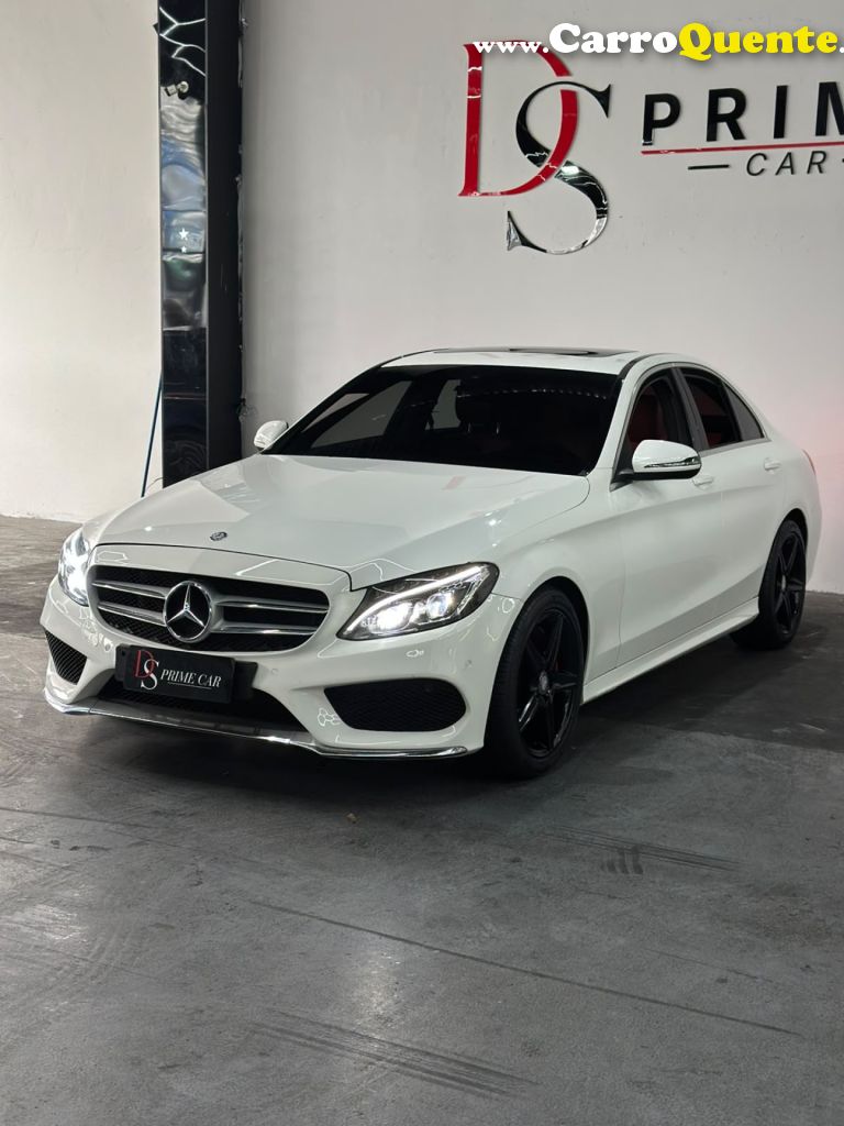 MERCEDES-BENZ   C-250 SPORT 2.0 16V 211CV AUT.   BRANCO 2016 2.0 GASOLINA - Loja