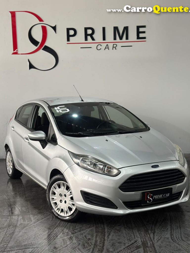 FORD   FIESTA 1.5 16V FLEX MEC. 5P   PRATA 2015 1.5 FLEX - Loja