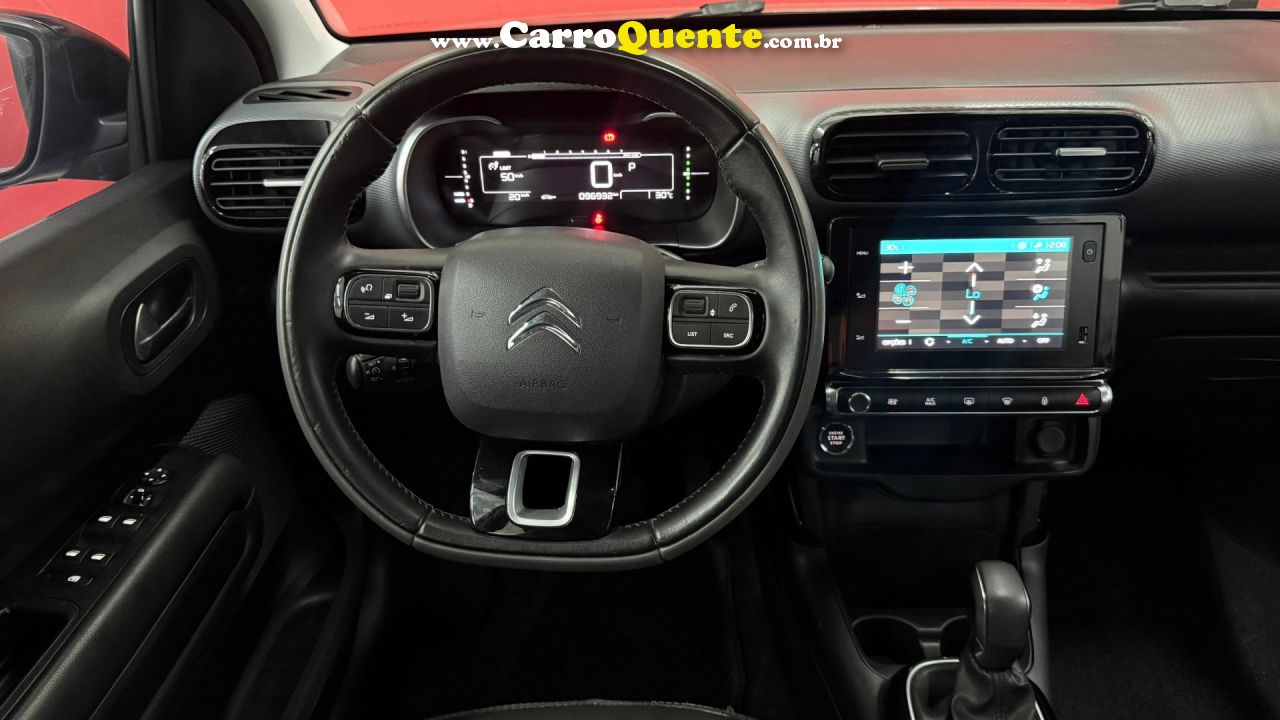 CITROËN   C4 CACTUS FEEL PACK 1.6 16V FLEX AUT.   CINZA 2020 1.6 FLEX - Loja